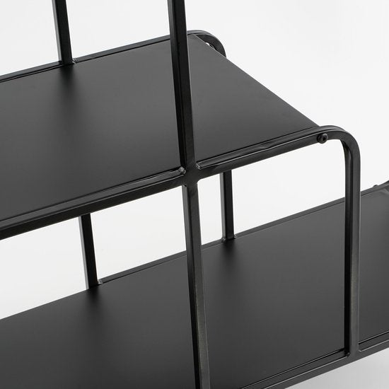 Mica Decorations Jules Wandschrank - L70 x B30 x H76 cm - Metall - Schwarz