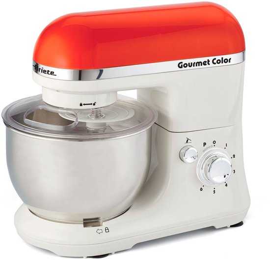 Ariete Gourmet Color 1000W 4l Orange, Weiß Küchenmaschine