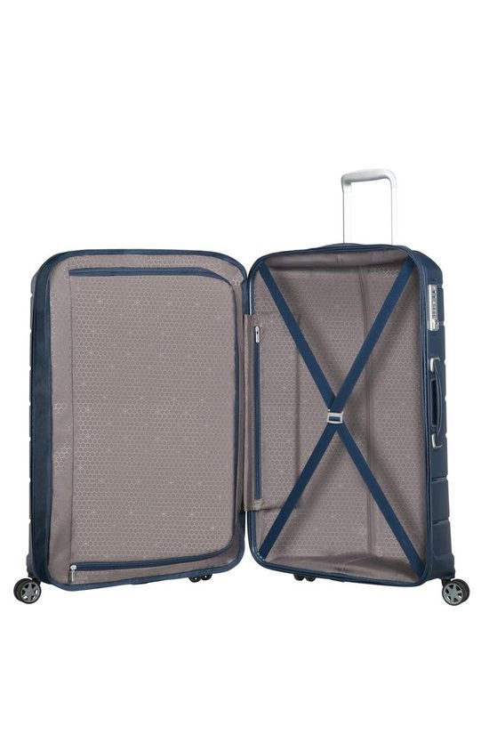 Samsonite Reisekoffer - Flux Spinner 68/25 Expandable (Medium) Marineblau