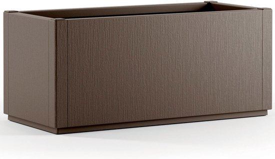 Casaria Pflanzgefäß - Frostsicheres Drainagesystem 80l - Braun