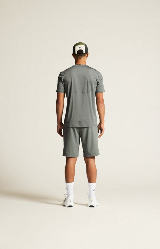 CRAFT CORE ESSENCE SS TEE 2 M Herren Sporthemd - LEAF