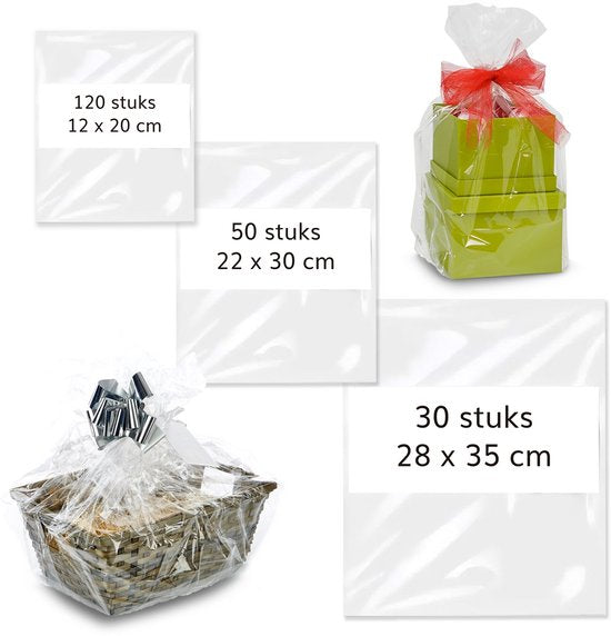 Schrumpffolien Set Bögen - 3 Größen - 200 Stück - Basteln - Für Kinder und Erwachsene - Unisex - Verpackungsfolie - Kreativ - Schlüsselanhänger - Stretchfolie