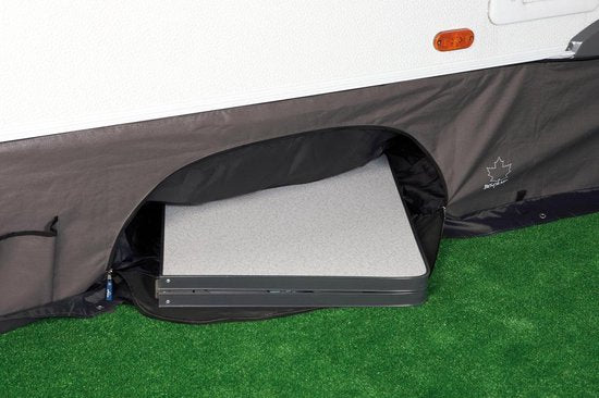 Bo-Camp - Wohnwagen-Zugluftstopper - Universal deluxe - Mit Staufach