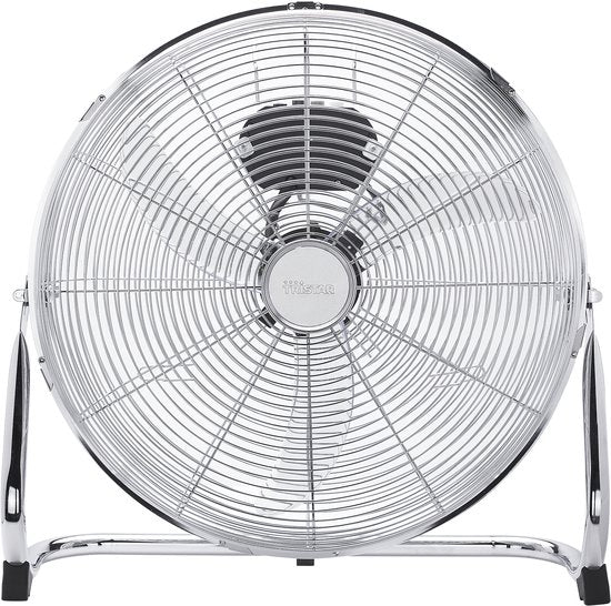 Bodenventilator 40 cm - 3 Geschwindigkeiten - Kastenventilator - 130° schwenkbar - Metall - Tristar VE-5936