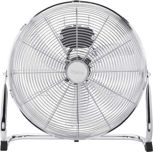 Bodenventilator 40 cm - 3 Geschwindigkeiten - Kastenventilator - 130° schwenkbar - Metall - Tristar VE-5936