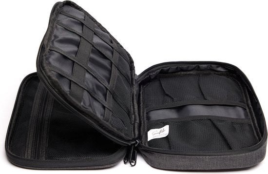 Kabelorganisationstasche - geeignet für eReader, Ladegeräte und Elektronikzubehör - Reisetasche für Kabel - Sunflake