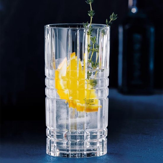 Nachtmann – Square Whisky- und Longdrinkgläser – 12er-Set – Whisky – Longdrink
