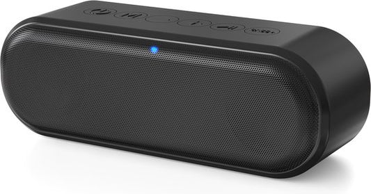 Auronic Bluetooth Lautsprecher - Kabellose Musikbox - 20 Stunden Musikgenuss - Extra Bass - Schwarz