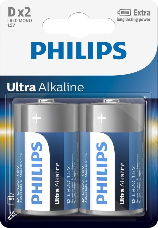 Philips LR20E2B - D-Batterie - 2