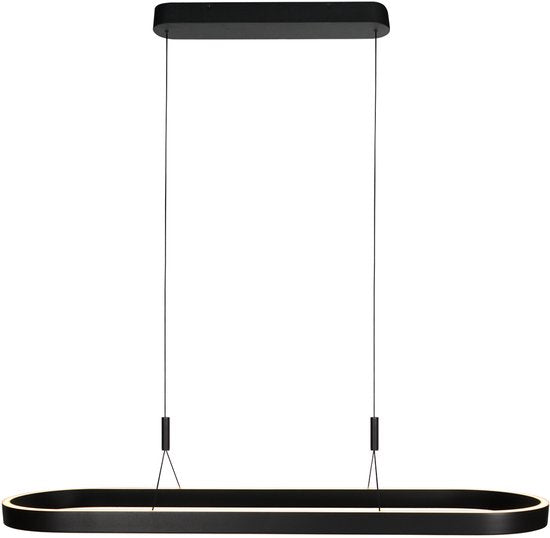 Steinhauer Exclusive - Pendelleuchte - Mykty - schwarz - Metall - Designerleuchte - LED - 4205ZW