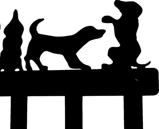 Garderobenständer Hunde Kinderzimmer - Wandgarderobe Hunde 6 Haken Babyzimmer