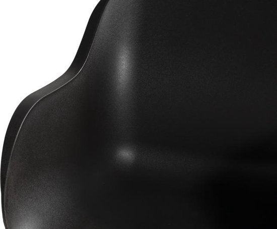 Hartman Sophie elegance Gartenstuhl - Schwarz - 2er-Set - schwarzes Rondo-Fußkreuz
