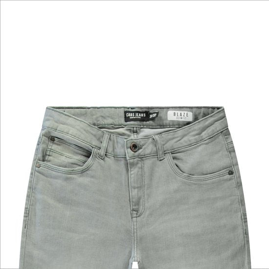 Cars Jeans Blaze Slim Fit Jeans - Grau Gebraucht - Größe 40