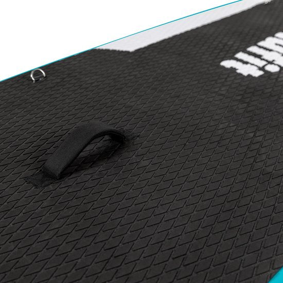 VirtuFit Supboard Cruiser 305 - Blau - Stand Up Paddle Board - Supboard Inflatable - Für Anfänger und Fortgeschrittene - Mit Kajaksitz, Zubehör und Tragetasche - Rutschfeste Oberfläche - Verstellbares Paddel - Max. 180 kg
