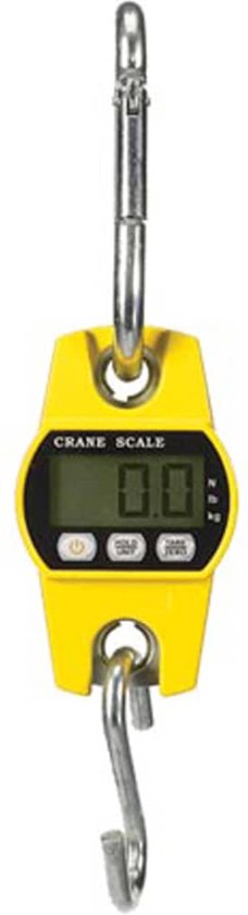 Perel Kranwaage, digital, 300 g bis 300 kg, automatische Abschaltung, Data-Hold-Funktion, Tara-Funktion, LCD-Display