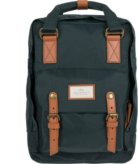 Doughnut Laptop-Rucksack / Rucksack / Schultasche - 14 Zoll - Macaroon 14 - Schiefergrün