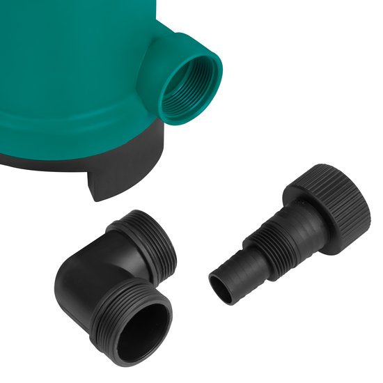VONROC Tauchpumpe - Schmutzwasserpumpe - Wasserpumpe - 750W - 14000 l/h - Für schmutziges und sauberes Wasser - Mit Schwimmer