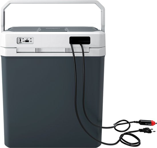 Tristar KB-7524 - Kühlbox 24 Liter - Thermoelektrisch - 12V Autoladegerät 230V Steckdose - Kühlt und heizt