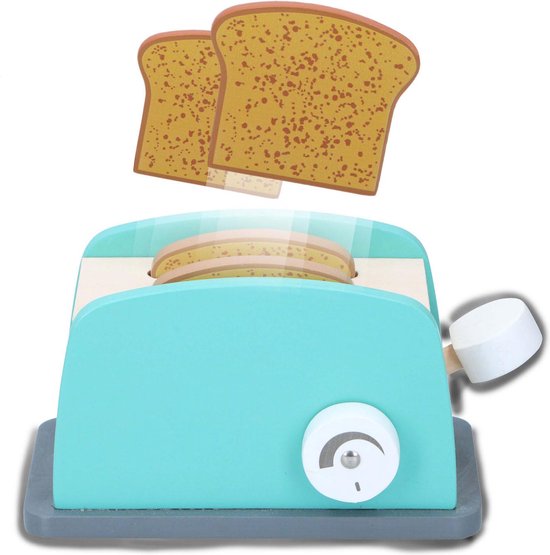 Marionette - Holztoaster Set - 7 Teile - 1 Set