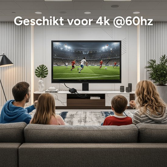 Skoov HDMI Splitter 1 in 2 out - 4K HDMI Splitter Adapter - Kabel - 2 Ports - Bildvervielfältigung - Universal - Game - TV - PC - Extender