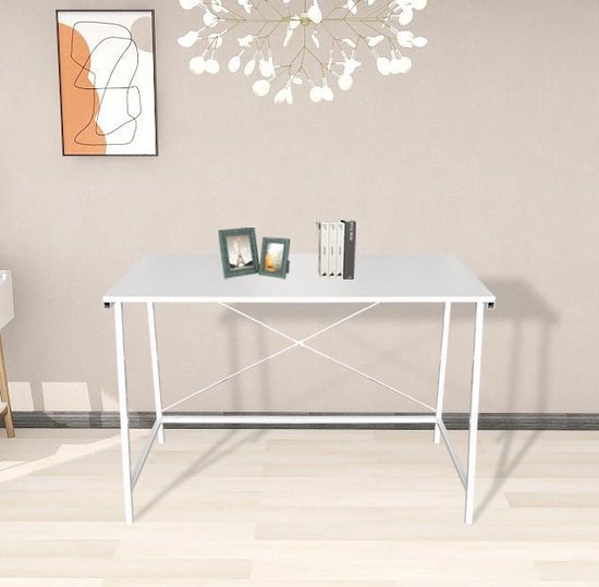 Schreibtisch Sturdy - Laptoptisch - Computertisch - Industrie - weiß