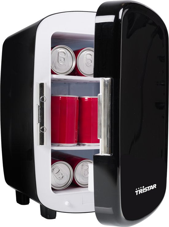 Tristar KB-7610 - Mini-Kühlschrank - 10 L - Make-up-Pflege-Kühlschrank - Gaming-Kühlschrank - Camping-Kühlschrank - 12/230V