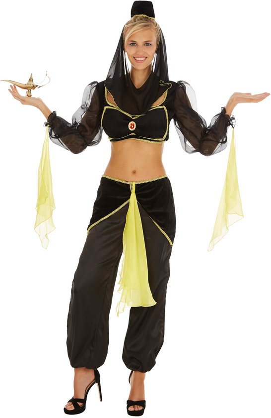 dressforfun - Damenkostüm Bauchtänzerin 1001 Nacht S - Faschingskostüm Kostüm Halloween Kostüm Karneval Kostüm Fasching Partykleidung - 301000