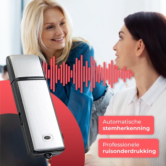 Nuvance - Abhörgerät - Usb Stick Abhörgerät - Voice Recorder Digital - Spy Recorder - Diktiergerät - Abhören & Aufnehmen