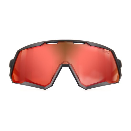 Sinner Pace Sonnenbrille - Mattschwarz - Bicycle-Glas