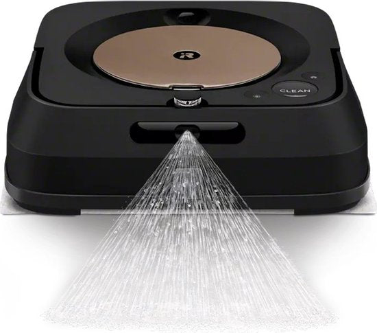 iRobot Braava Jet M6 - Wischroboter - Schwarz - M6132 - Wischroboter - Mit App - Sprachassistent - Goole & Alexa - Smartmapping