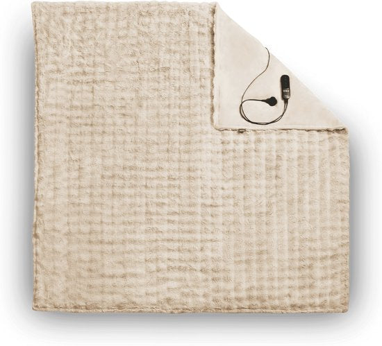 Duux Yentl Bubble Electric Wärmedecke 200x200 cm - 9 Einstellungen - Beige