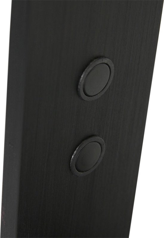 Steinhauer Tischleuchte Serenade - LED - Dimmbar - 38 x 12 x 70 cm (LxBxH) - Schwarz