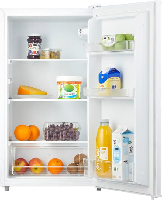 Tomado TLT4702W - Tischkühlschrank - 93 Liter - 3 Ablagen - Energielabel E - Weiß