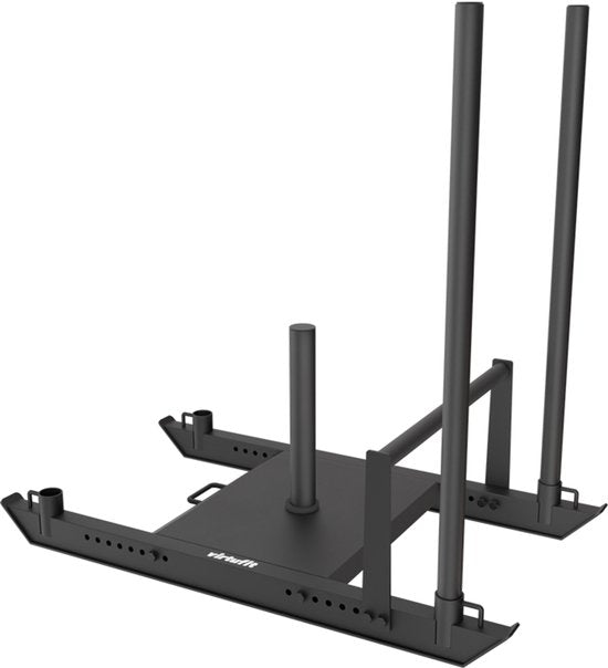 VirtuFit Power Sled – Für 50-mm-Hantelscheiben – Verstellbare Widerstandsplattform – Belastbar bis 250 kg – Robustes Krafttrainingsgerät für funktionelles Training