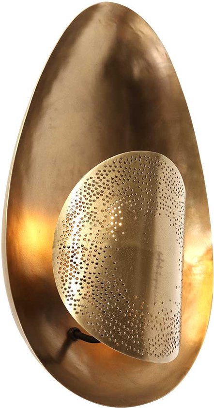 Anne Lighting Wandleuchte Brassi - Bronze - Metall - 3680BR