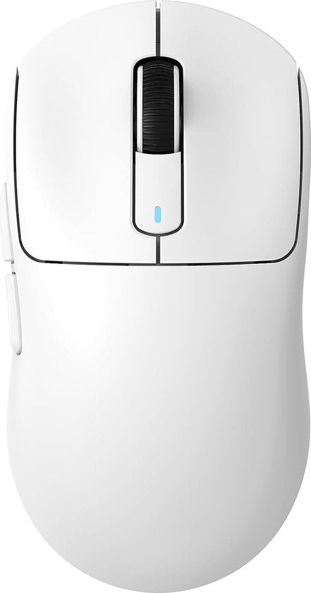 ATTACK SHARK X3 Kabellose Gaming-Maus - Kabelgebunden/2.4G/BT5.4 - Leichtgewicht 49G - 26000DPI - Weiß