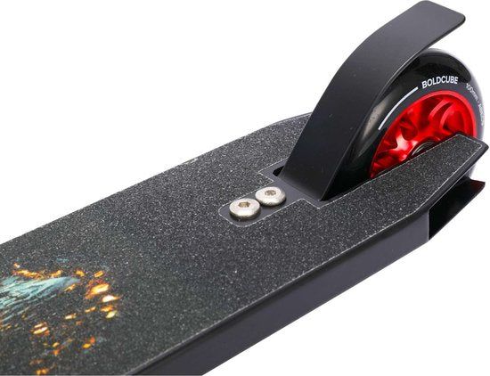 BOLDCUBE Deluxe Stuntstep - Schwarz