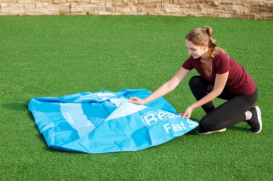 Bestway Kinderpool - Ø 183 cm - Modell 57392 - Aufblasbarer Rand