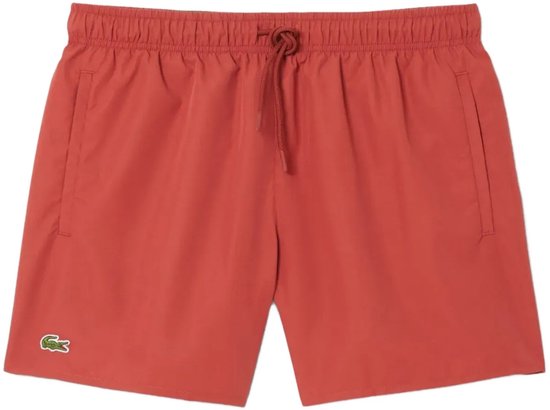 Lacoste Badeshorts Herren, braun – Größe M
