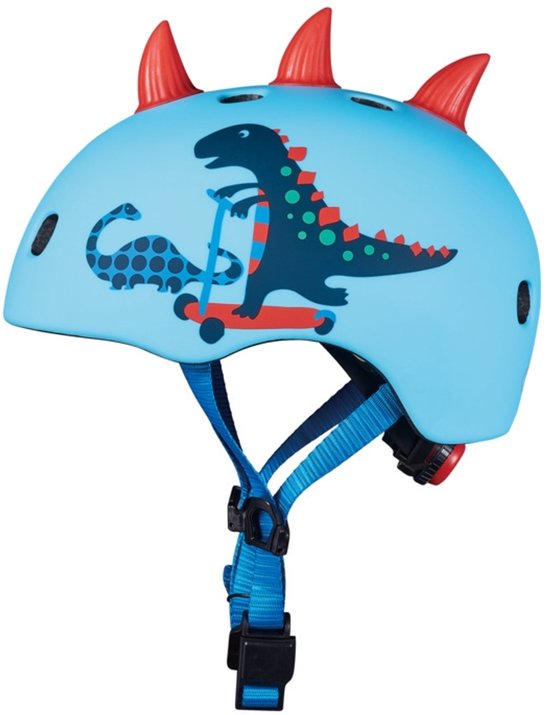 Micro - Helm - Scootersaurus (m) (ac2095bx) /Spielzeug zum Mitfahren /blau/m