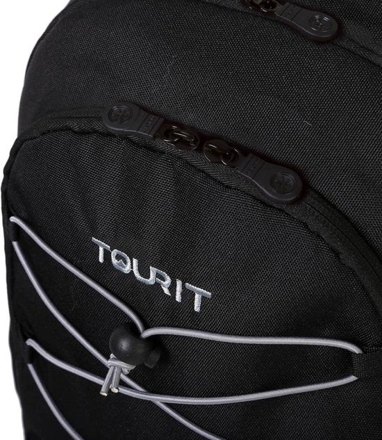 Kühlrucksack (25L) - Für 28 Dosen - Lunchtasche für Frauen und Männer - Schwarz