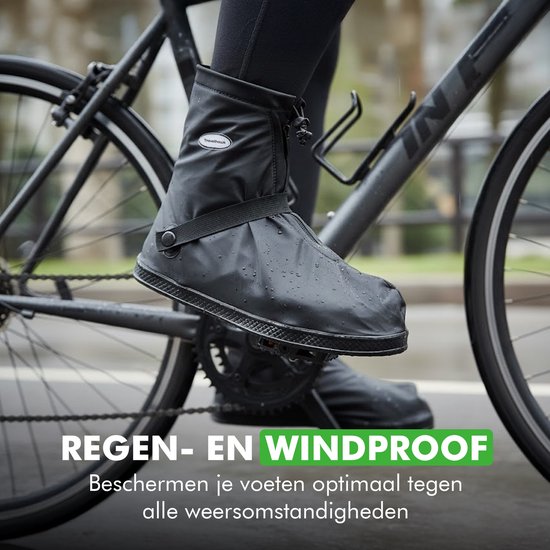 Travelhawk Überschuhe - Wasserdicht - Regenschuhe - Schuhüberzüge - Schuhüberzüge - Schwarz - 39 - 42