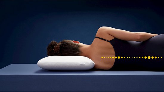 TEMPUR Symphony Kopfkissen – Ergonomisch für Rücken- & Seitenschläfer – 63 x 43 x 11 cm