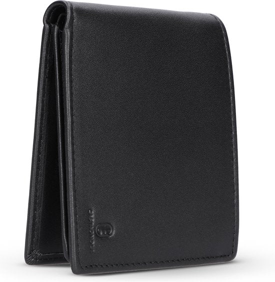 Castagnola Leder Brieftasche - Brieftasche Herren mit Kartenfächern - ohne Münzfach - 12 Karten und 2 Geldscheinfächer - Anti Skimming und Hacking