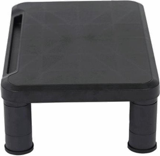 BRASQ Monitorständer Schwarz MS100 - Monitorständer für Laptop oder Display - Höhenverstellbar 38x24x11,2 cm