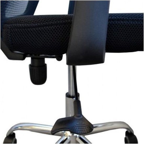 BRASQ OC200 Ergonomic Office Chair Black with Breathable Mesh - Bürostühle - Höhenverstellbar - Gaming Stuhl 49 x 47 x 94 cm