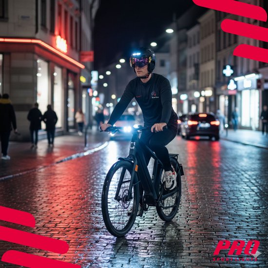 Speed Pedelec Helm mit Visier & Ohrenschützer Fahrradhelm Erwachsene - Weiß - Medium - NTA8776