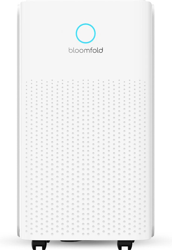 Bloomfold Luftentfeuchter - 12L pro Tag - inkl. Wasch-Trocken-Funktion - geeignet für Wohnzimmer, Schlafzimmer, Keller & Badezimmer - Luftentfeuchter - Weiß