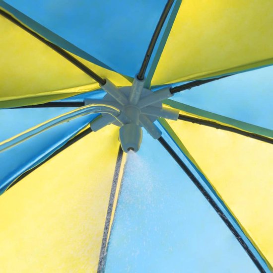 Bestway Steel Pro Kinderpool - UV-Sonnenschutz & kühlender Wassersprüher - 244x51 cm