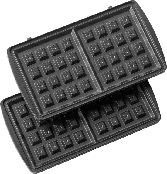 Tomado TGM2000B - Multigrill 3 in 1 - Inklusive Sandwich- und Waffelplatten - 750 Watt - Schwarz